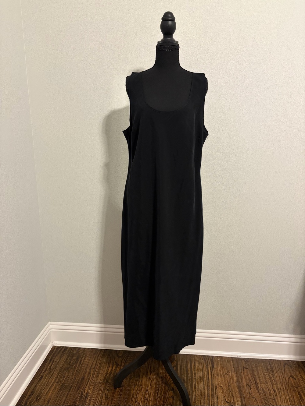 Universal Thread Black Sleeveless Maxi Dress XL